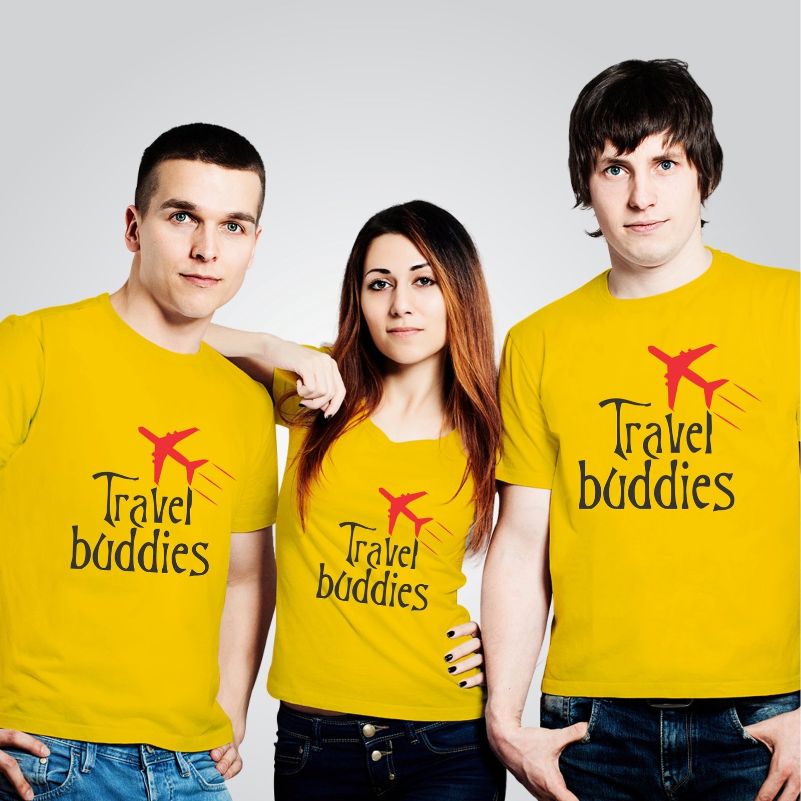 Travel Buddies Family Group T shirt DeshiDukan Tshirt Lounge