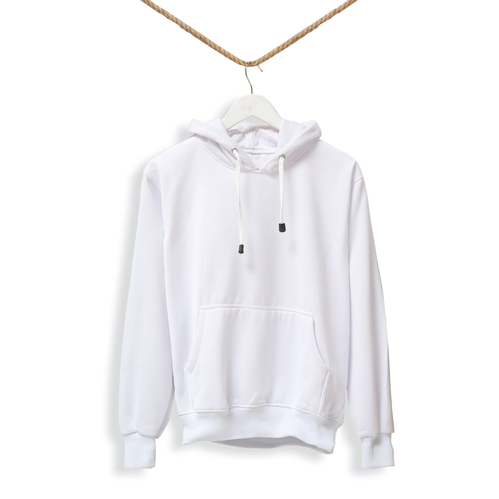 Unisex Cotton Hoodie - Cotton Blend Neck Sweatshirt