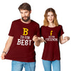 Best Friend - Cotton T-Shirts Pack For Two