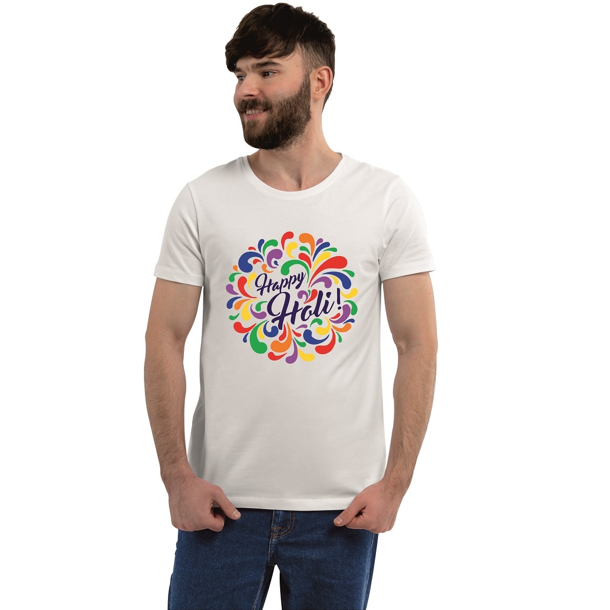 Happy Holi - T-shirt For Holi Celebration
