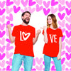 Lo Ve - Couple T Shirts For Valentine Pre-wedding Gifts