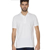 Men Plain White Polo Collar T-Shirts
