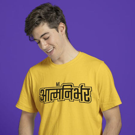 Aatmnirbhar - Cotton T-Shirts