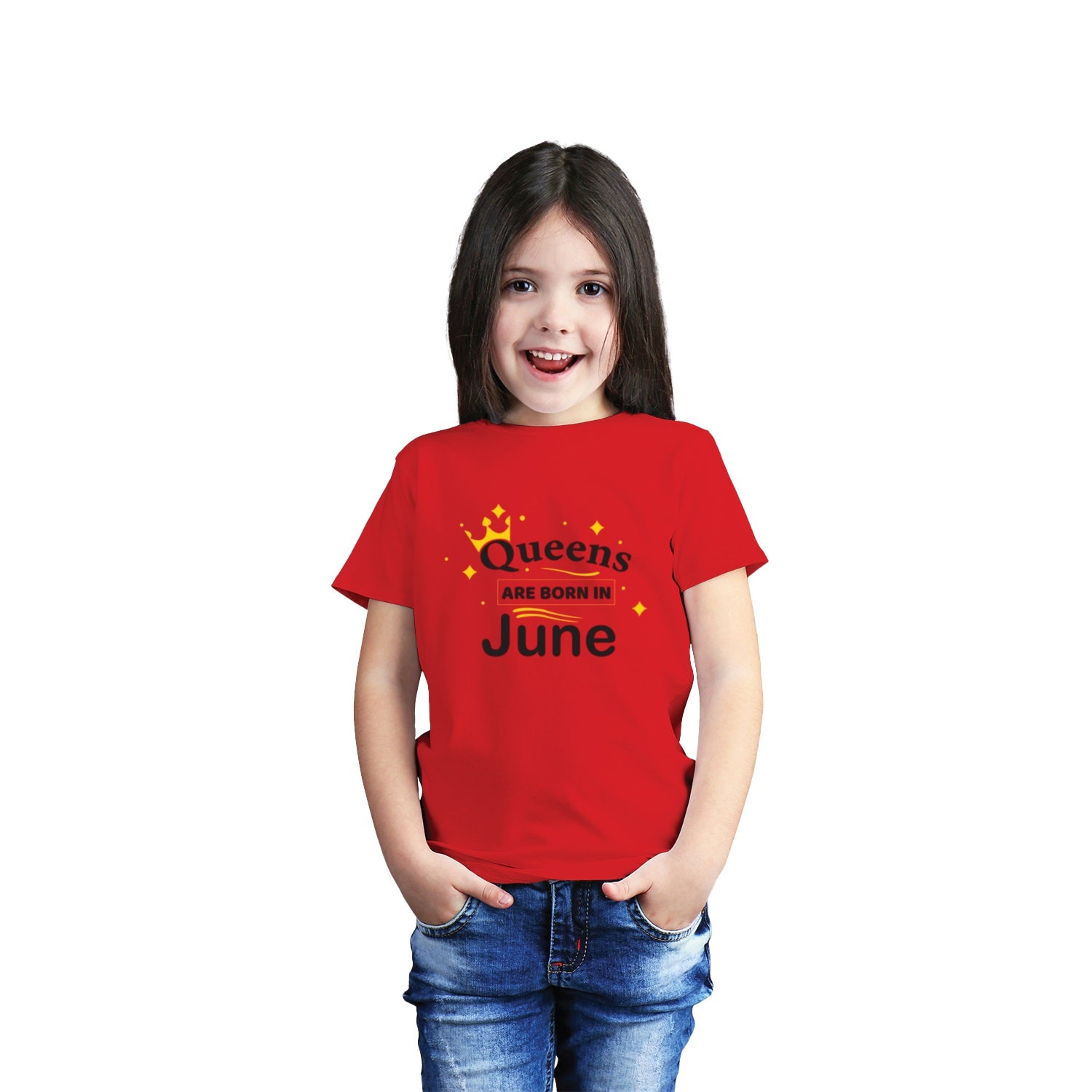 Queens are Born - Customize T-Shirt for Birthday Girl