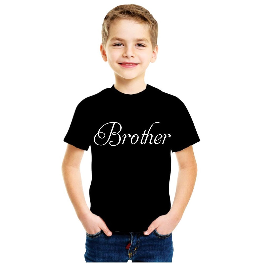 Brother - Cotton T-Shirts For Boys