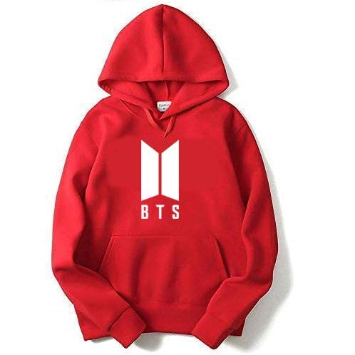 BTS Printed Cotton Hoodies - Unisex Regular Fit