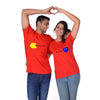 Colourful Packman - Latest Couple T-shirt