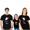 He She They Are Mine Matching  Family T-Shirt (Set Of 3)