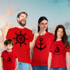 Captain Cruising Family T-Shirts (Set of 4)