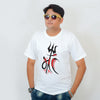 Maa With Trishul - Cotton T-Shirts