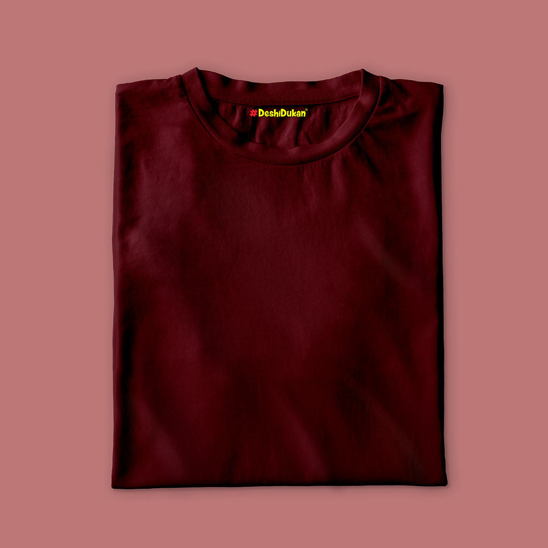 Plain Cotton T-Shirts - Buy Combo Offer (Pack of 4)