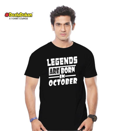 Legends Are Born In October