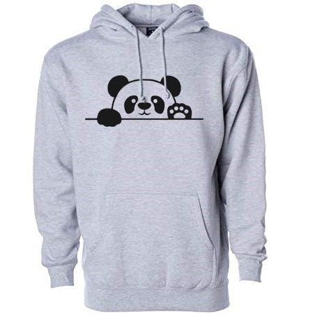 Panda Printed Cotton Hoodies - Unisex Regular Fit