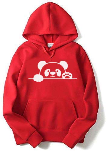 Panda Printed Cotton Hoodies - Unisex Regular Fit