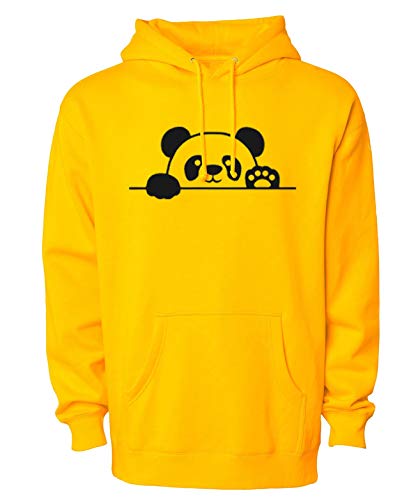 Panda Printed Cotton Hoodies - Unisex Regular Fit
