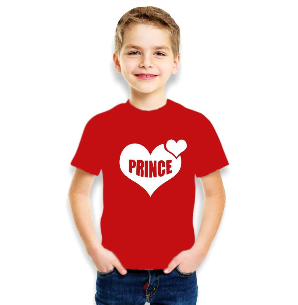 Prince Heart - Cotton T-Shirts For Boys