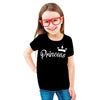 Princess with Crown - Cotton T-Shirts For Boys