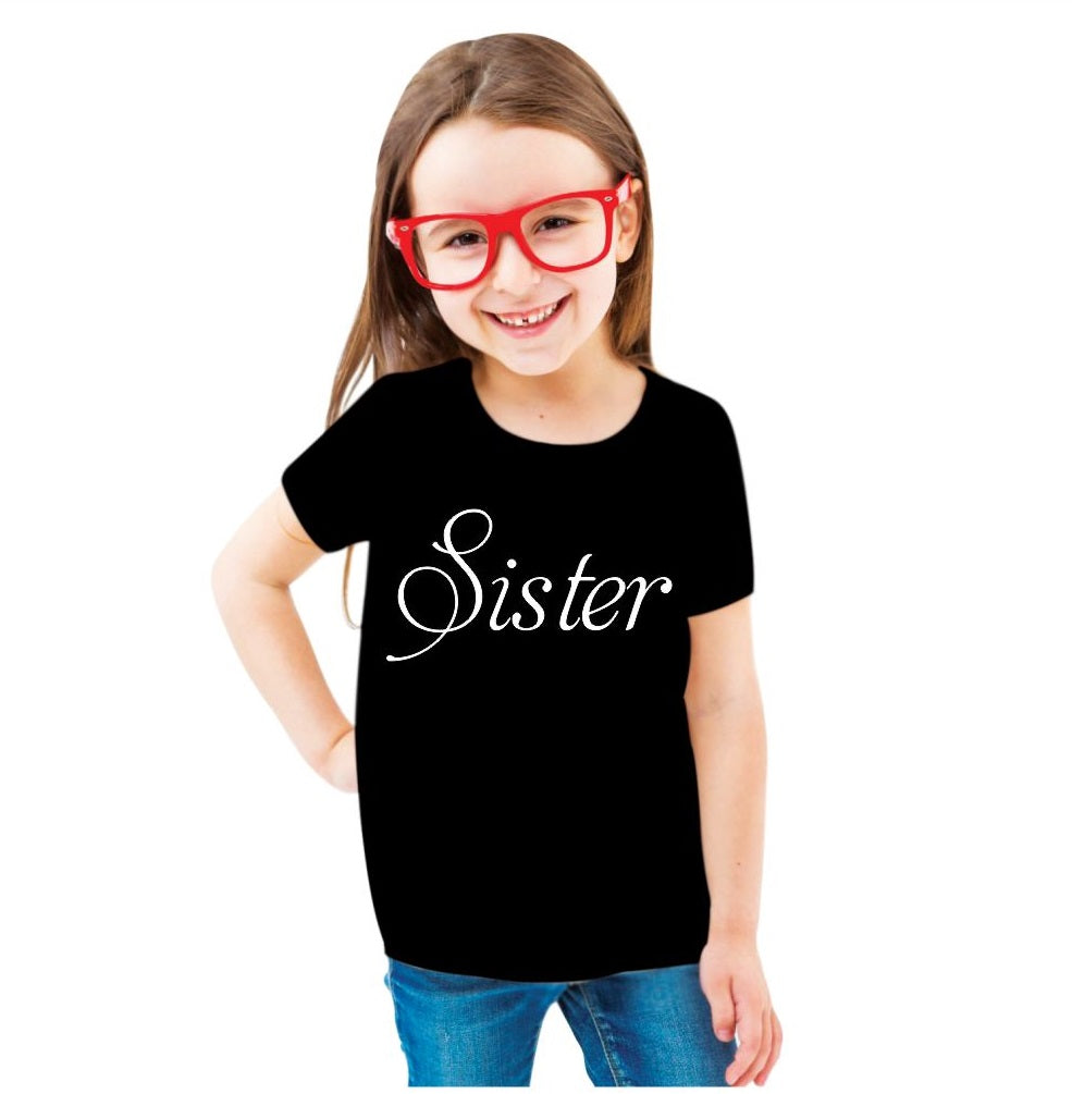 Sister - Cotton T-Shirts For Boys