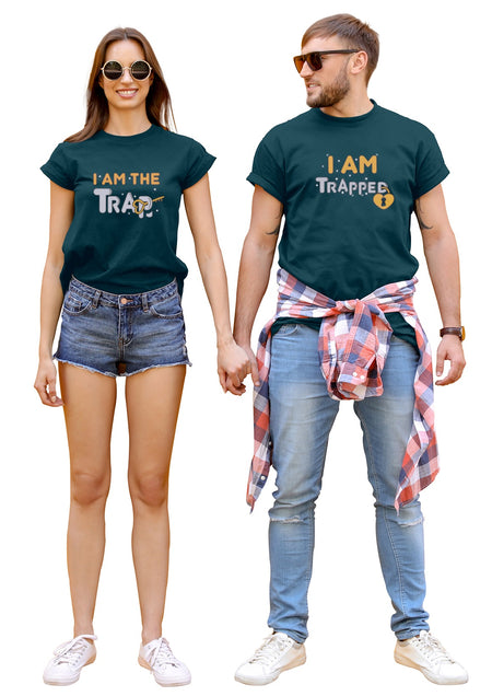 Trap-Trapped Latest Couple - T-Shirt