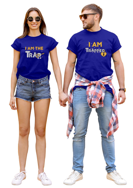 Trap-Trapped Latest Couple - T-Shirt
