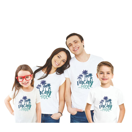 Vacay Mode  Family T-Shirt (Set Of 4)