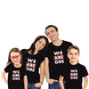 We Are One Family T-Shirt (Set Of 4)